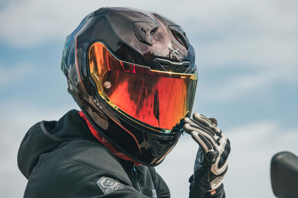 Wenn Du einen Nexx Helm trägst, gibt es Biker-Coolness-Punkte
