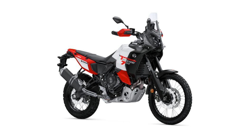 Yamaha Ténéré 700 World Raid 2026 in rot weiss