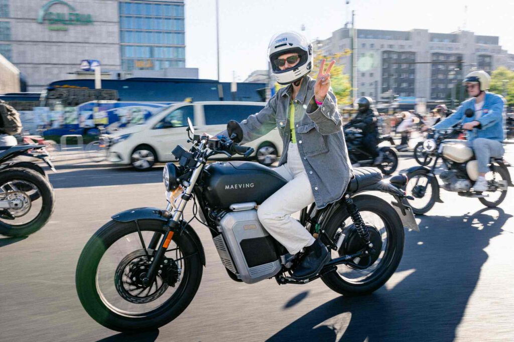Maeving Elektrobike auf dem SielentRide in Berin
