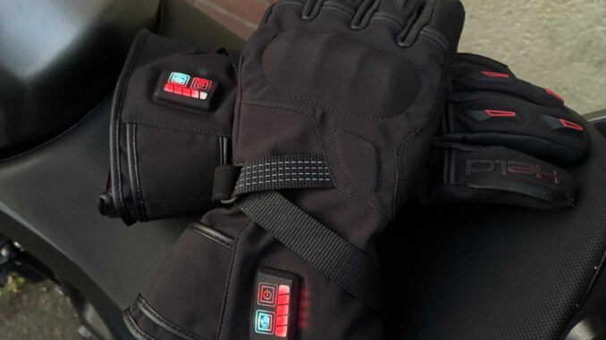 Held Inuit Motorradhandschuhe mit elektrischer Heizung