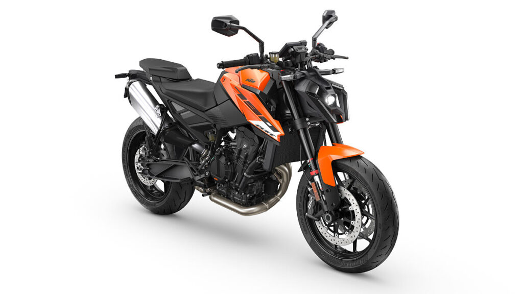 KTM Duke 790 für 2027 in KTM orange