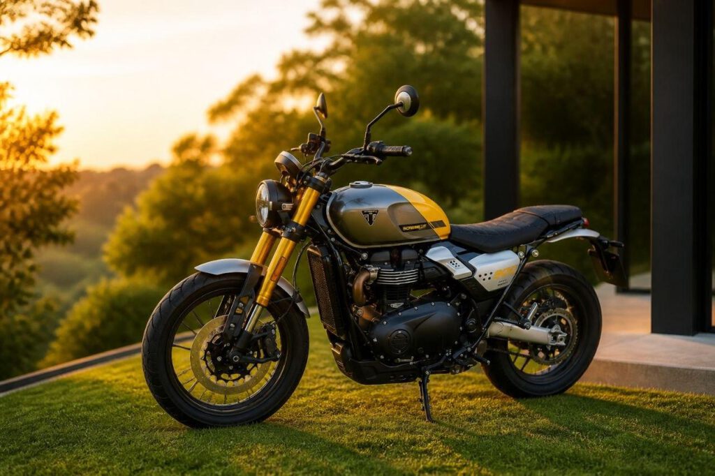 Triumph Scrambler 900 gefahren und getestet