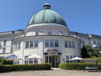 Die Kuppel vom Maritim Hotel in Bad Wildungen