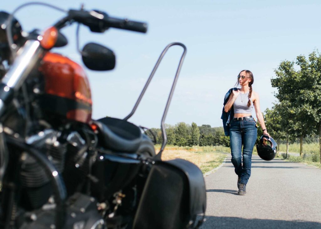 Motorradjeans  Sara von PMJ
