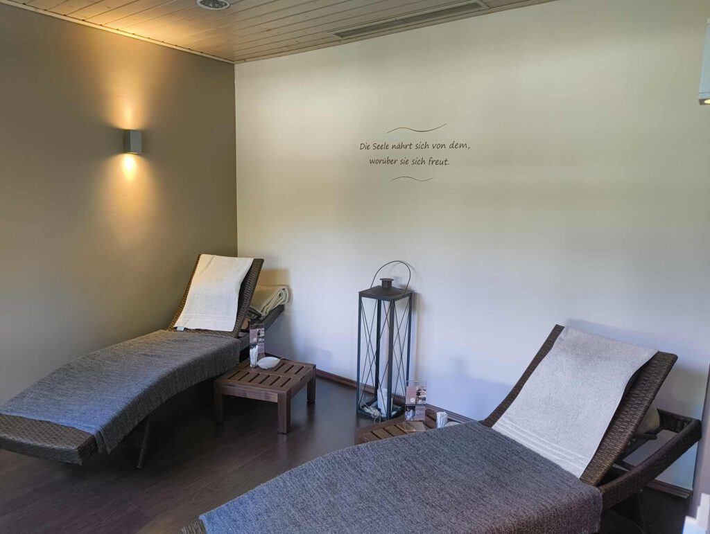 Ruheraum im Spa vom Maritim Hotel in Bad Wildungen