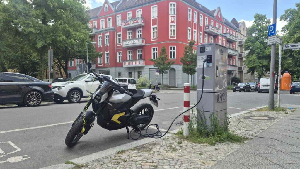 Ladesäule in der Stadt