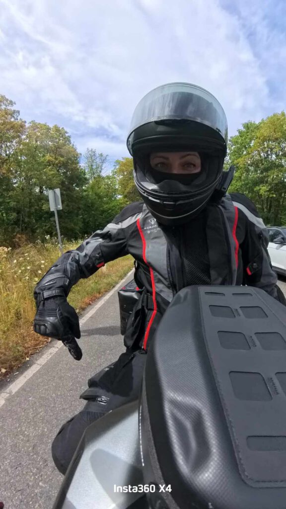 Hunt Pro Mptoradhose mit SASS in Action